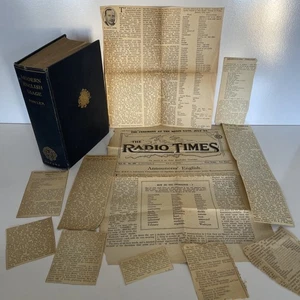 1926 1st Ed Fowler Modern English Usage + Rare Ephemera Archive Oxford HB - Bild 1 von 17