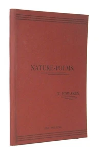 Thomas EDWARDS / Nature-Poems And Others 1st Edition - Picture 1 of 1