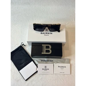 Brand New Balmain Sunglasses - Wonder Boy III - BPS-127A-145 Cat 3 - Picture 1 of 7
