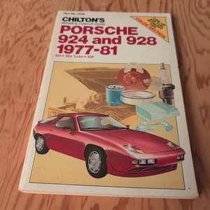 Chilton's 7048 Porsche 924 And 928 1977-81 Repair & Tune-Up Guide - Picture 1 of 6