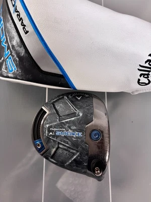 2024 Callaway Paradym Paradigm Ai Smoke MAX 10.5 Driver Head Only w/cover - Image 1 of 4