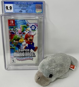 CGC Graded Super Mario Wonder NEW Nintendo Switch (1016354005, 9.9 A++)