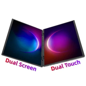 14 Inch 2 In 1 Intel N95 Notebooks Dual Screen 16GB RAM 1TB 2240*1440 Laptop - Picture 1 of 7