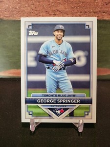 2023 Topps Flagship Collection George Springer #71 Toronto Blue Jays