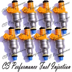 Bosch Fuel Injectors Set for 1993-1994 Ford Bronco 5.0 5.8 V8 93 94 5.0L 5.8L - Picture 1 of 5