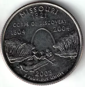 USA - 2003D - Washington ¼ $ - Missouri - Crisp! - #19959 - Picture 1 of 2