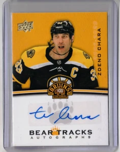 ZDENO CHARA 23/24 Boston Bruins Centennial Bear Tracks Autograph Signed #BT-ZC - Picture 1 of 2