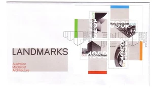 2007 FDC. Australia. Landmarks - Modernist Architecture. M.S. PictFDI "WALLSEND" - Picture 1 of 1