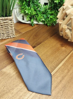 NFL Chicago Bears Dress Tie Grid Necktie - Image 1 of 4
