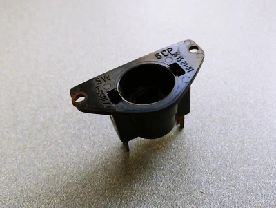 MUY BONITO USADO ORIGINAL PORSCHE 911 930 912E 914 PLACA UNIDAD DE ENCHUFE DE LUZ Foto 1 de 4