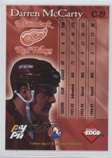 1995-96 Collector's Edge Ice Crucible Blank Front Darren McCarty #C19