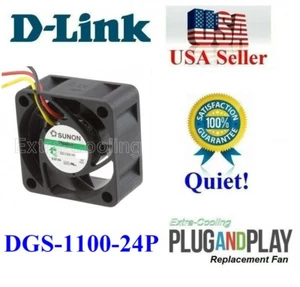 1x Ventilatore di ricambio versione silenziosa per D-Link DGS-1100-24P - Foto 1 di 5
