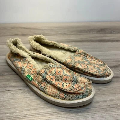 ZAPATOS DE SURF SANUK I CAN'T QUILT YOU COLOR MELÓN ACERA TALLA 9 EE. UU. Foto 1 de 4