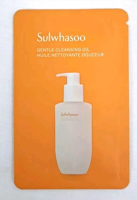 Sulwhasoo Gentle Cleansing Oil 4ml x 24pcs (96ml) Sample Newest Version - Image 1 of 2