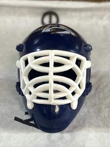 NHL Hockey Mini 1.5" Franklin Gumball Machine Goalie Helmet Nashville Predators Cover