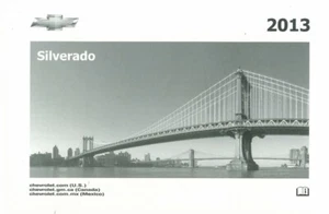 2013 Chevrolet Silverado Owners Manual User Guide - Picture 1 of 1