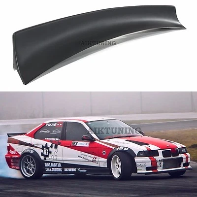 Rear JDM Boot Trunk Ducktail Spoiler Wing Lid Lip (Fits BMW E36 Saloon, Sedan) - Image 1 of 4
