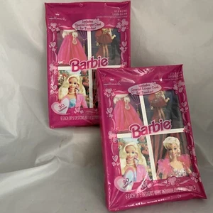 Vintage Barbie San Valentino Cards 1996 Hallmark Ambassador mai aperto Mattel totale 60 - Foto 1 di 5