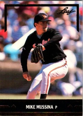  Leaf Gold Rookies 1991 #BC12 Mike Mussina Foto 1 de 2