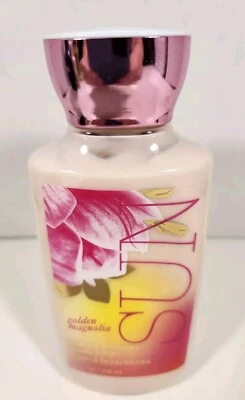BATH & BODY WORKS ~ LOCIÓN CORPORAL SOLAR MAGNOLIA DORADA ~ 8 OZ Foto 1 de 2