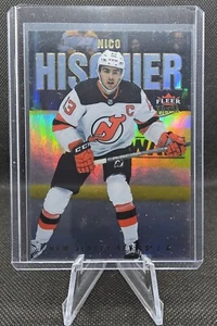 2021-22 Upper Deck Fleer Ultra Rainbow Foil Nico Hischier #101 - Picture 1 of 2