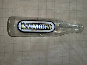 SARATOGA CARBONATED SPRING WATER 10 OZ SARATOGA NY PAPER LABELS - Picture 1 of 5
