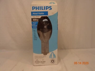 Philips Metal Halide 400w bulb. For use only with ANSI M59/E ballast - Image 1 of 3