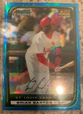 2008 Bowman Chrome Blue Refractors #/150