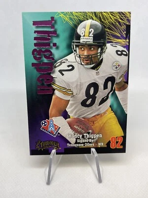 1998 SkyBox Thunder Football Card #54 Yancey Thigpen - Image 1 of 2