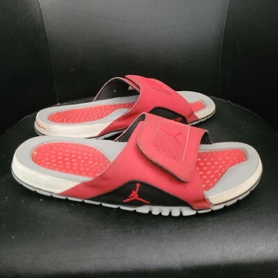 Туфли мужские Jordan Hydro Slides ретро 4 Toro размер 12 красные - Изображение 1 из 4