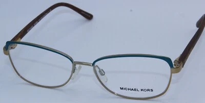 NUEVO AUTÉNTICO MARCO ÓPTICO MARRÓN MICHAEL KORS MK7005 1046 54-16-140 GAFAS Foto 1 de 4