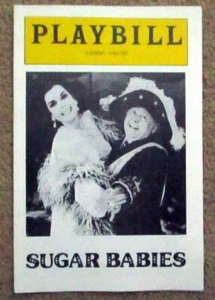 SUGAR BABIES - Shubert Theater, Phila., PA - Mickey Rooney & Ann Miller 1979 - Bild 1 von 2