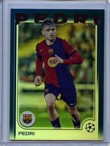 2024-25 Topps UEFA Club Competitions Pedri Navy Blue 177/275 #174 - Bild 1 von 2