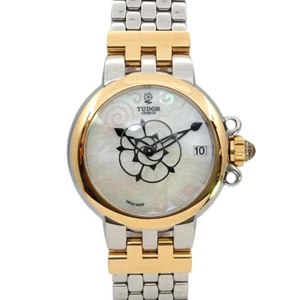 Tudor Clair De rose 35701 Automatic PG White Shell Dial Ladies 90282590 - Picture 1 of 6