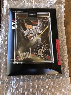 Topps PROJECT 2020 Card 51 2011 Mike Trout by  Ben Baller IN HAND! - Image 1 of 3