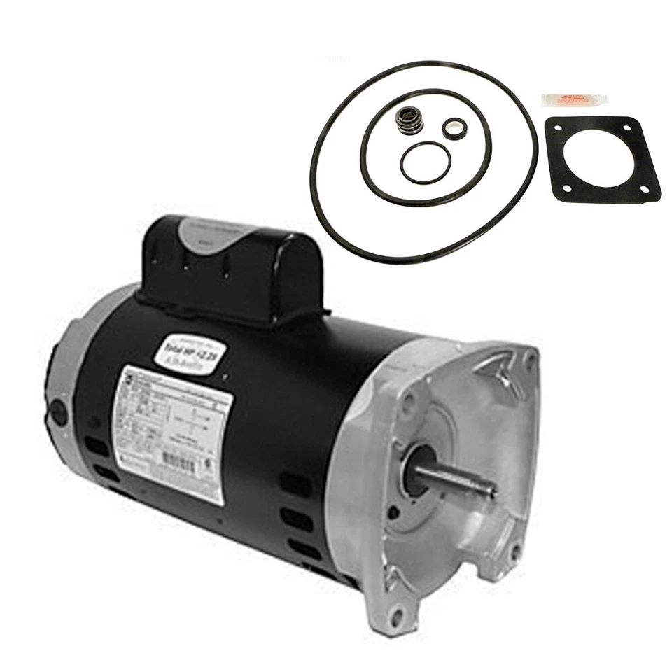 Puri Tech Repl Motor Kit Sta-Rite Max-E-Glas 1.5HP PE5F-126L SQ1152 w/GO-KIT-54 - Image 1 of 1