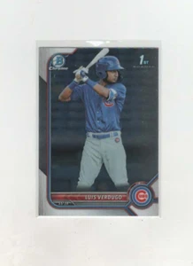 2022 Bowman Chrome Prospects Luis Verdugo #BCP-147 - Foto 1 di 2