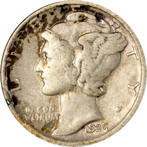 1926-D Mercury Dime Great Deals From The Executive Coin Company - Picture 1 of 2