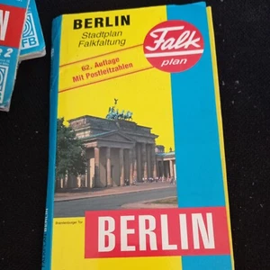 FALK Stadtplan Gross BERLIN 62auflage sammelauflösung1998 - Bild 1 von 3