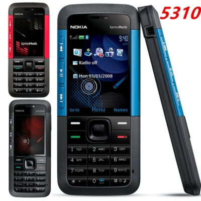 Original Nokia 5310 Xpress Music Bluetooth Java MP3 Player Unlocked Mobile Phone - Image 1 of 4