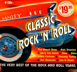 Classic Rock 'N' Roll - The Very Best Of Rock And Roll, 3 Disc Set - CD, VG - Picture 1 of 2