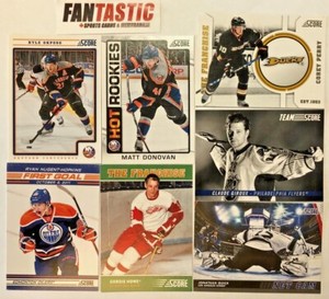 2012-13 Score Hockey Base Card & Insert YOU PICK