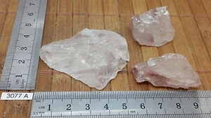 LOT QUARTZ FRAISE pierre brute mineraux lithotherapie reiki esoterisme - Picture 1 of 1