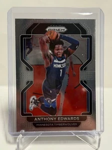 2021-22 Panini Prizm - Anthony Edwards #37 Minnesota Timberwolves NBA - Bild 1 von 2