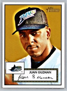 Juan Guzman 2001 Topps Heritage BASEBALL #247 Tampa Bay Devil Rays - Picture 1 of 2