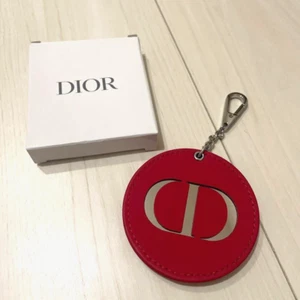 Christian Dior Novelty Bag charm Keyring MIROR RED Designer Brand - Picture 1 of 2