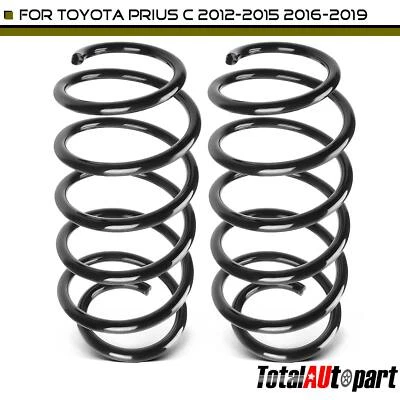 2x Juego de muelles helicoidales para Toyota Prius C 2012 2013 2014 L4 1,5 L delantero izquierdo y derecho Foto 1 de 4