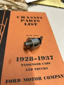 1939-49 MERCURY 37-51 FORD PUSH BUTTON STARTER SWITCH U.S.A. 6A-115000 LINCOLN - Picture 1 of 5