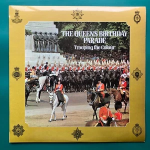 TROOPING THE COLOUR Queen's Birthday Parade LP Guards Division Blues & Royals NM - Picture 1 of 24