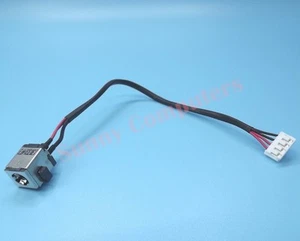 CONECTOR DE ALIMENTACIÓN DE CC con ARNÉS DE CABLE ASUS R500VS R501VM R501VZ CONECTOR DE TOMA DE CARGA - Imagen 1 de 3